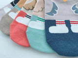 Cute Owls Animal Print | Womens Teen Girls | Ankle Socks | 5 Pairs | Christmas Stocking Stuffer | (Owl Socks)