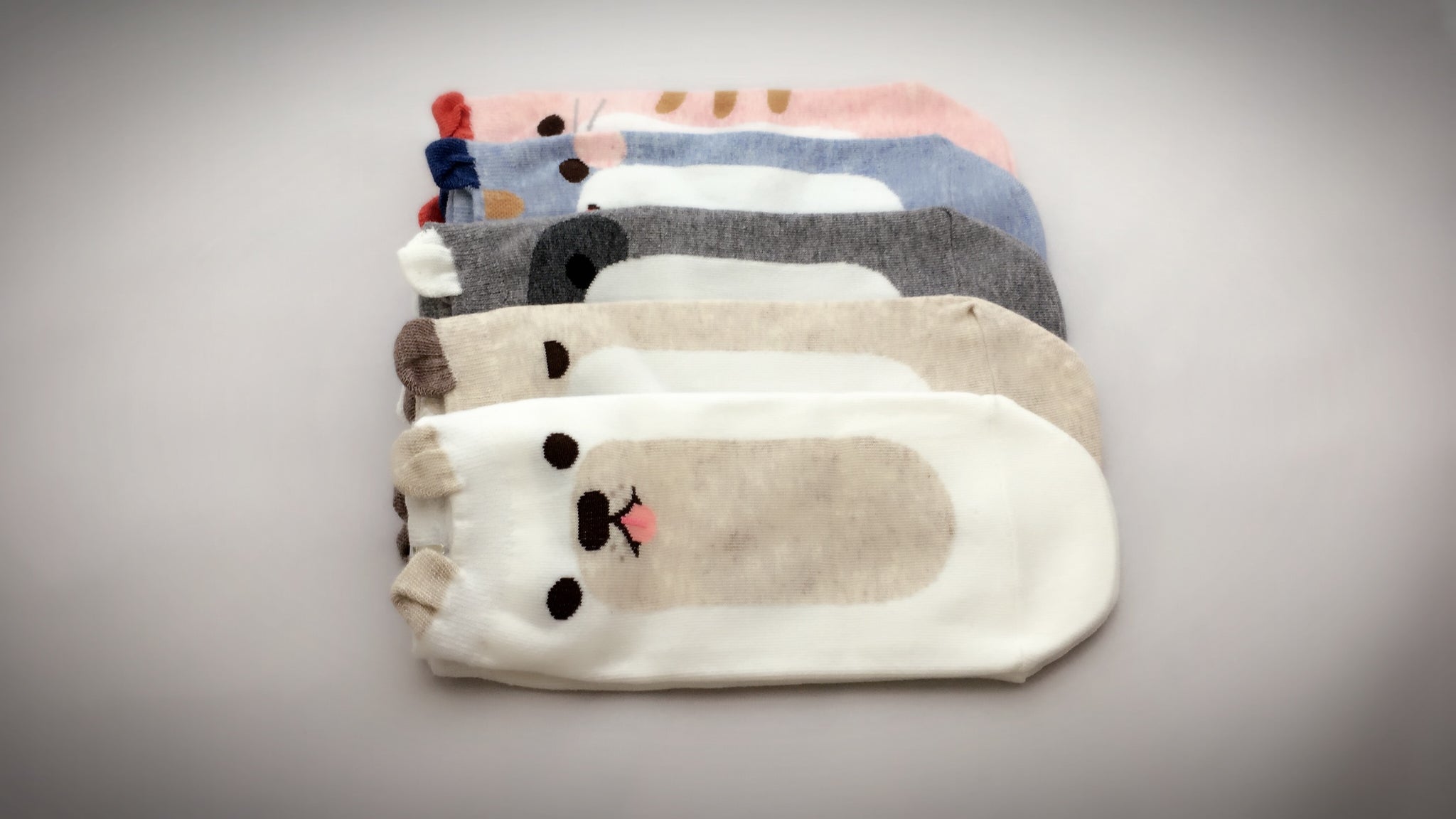 Cute socks, Fun, Quality Korean socks, Animal print ankle socks