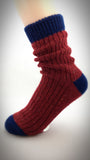 Cute Cozy Warm Wool | Women Teen Girls | Crew Socks | 4 Pairs | (Dandy Wool)